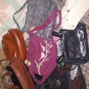 Lot of vintage purses